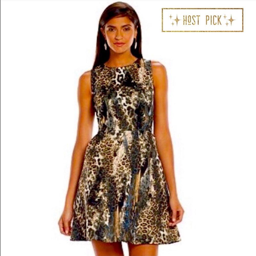 ✨HOST PICK✨Jennifer Lopez Jungle Glam Dress